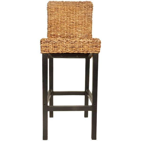 vidaXL Bar Stools 2 pcs. Abaca