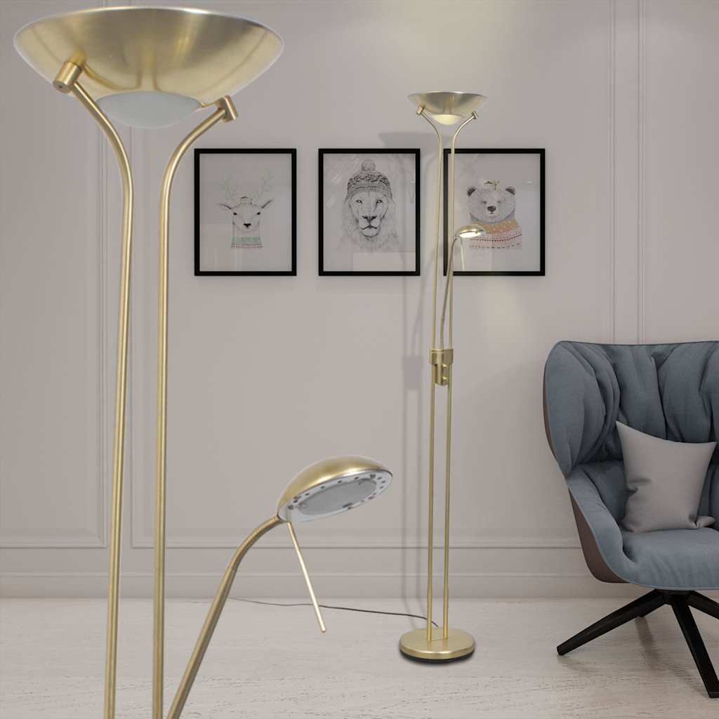 vidaXL Dimmable LED Floor Lamp 23 W