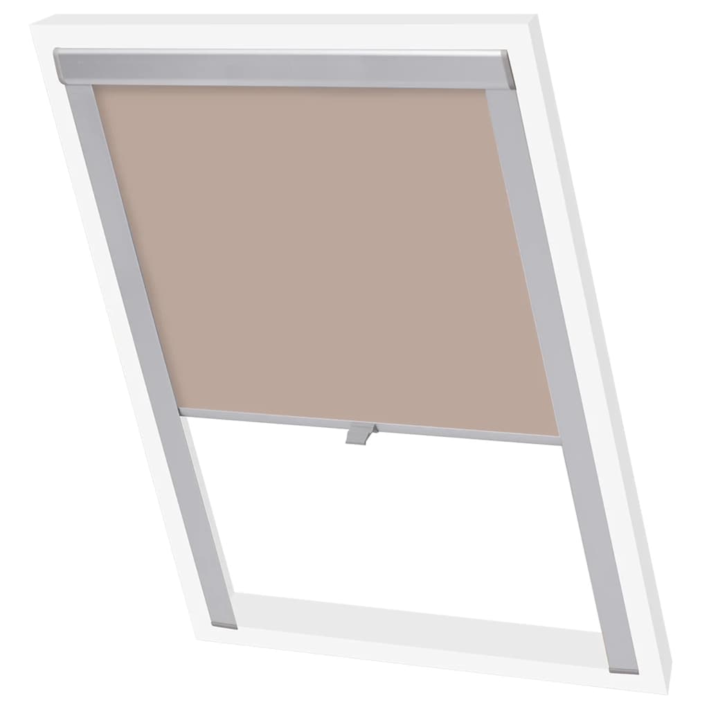 vidaXL Blackout Blind Beige F06