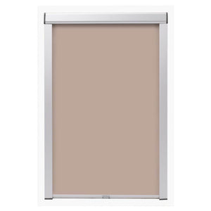 vidaXL Blackout Blind Beige P06/406