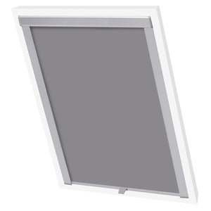vidaXL Blackout Blind Grey P06/406