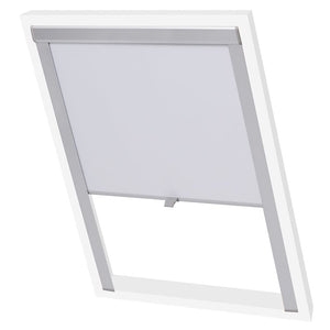 vidaXL Blackout Roller Blind White 104