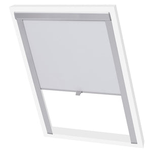 vidaXL Blackout Blind White S06/606