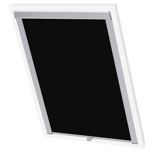 vidaXL Blackout Roller Blind Black 102