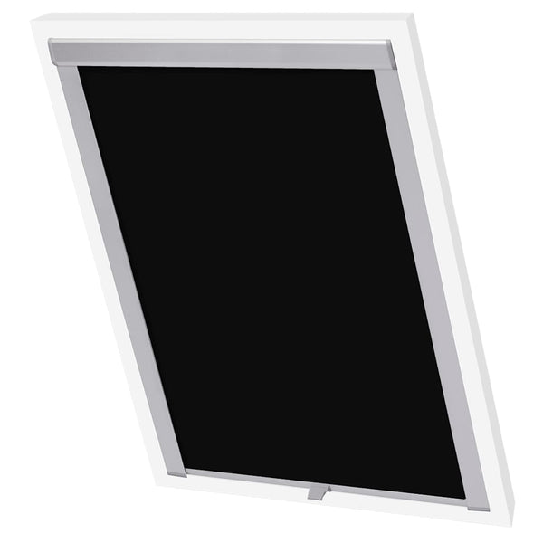 vidaXL Blackout Roller Blind Black 102