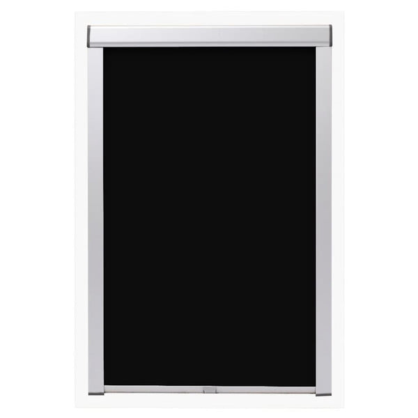 vidaXL Blackout Roller Blind Black 102