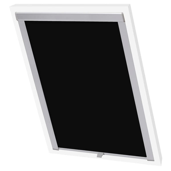 vidaXL Blackout Blind Black C04