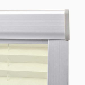 vidaXL Pleated Blind Cream P08/408