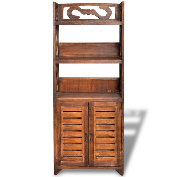 vidaXL Bathroom Cabinet Albuquerque Wood Brown 46x24x117.5 cm