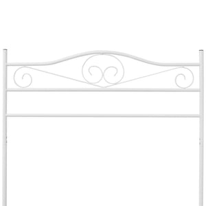 vidaXL Garment Rack Steel White