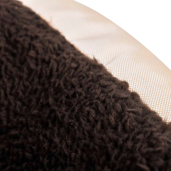 vidaXL Dog Bed Beige and Brown XXL