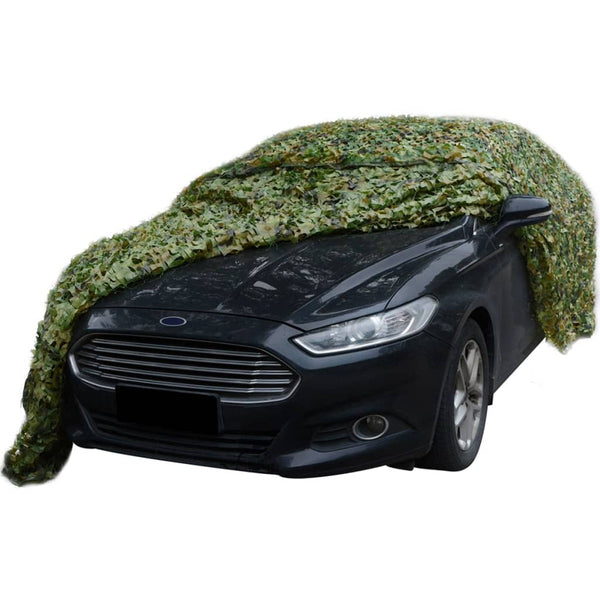vidaXL Camouflage Net with Storage Bag 1.5x7 m
