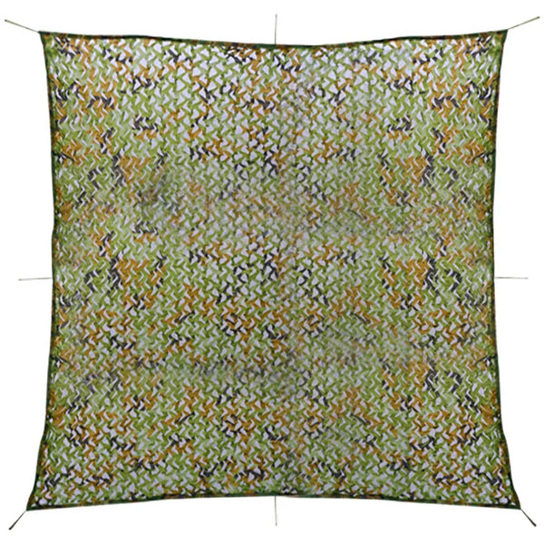 vidaXL Camouflage Net with Storage Bag 3x3 m