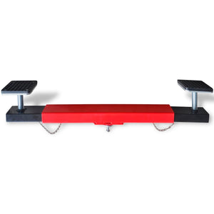 vidaXL Cross Beam for Jack 2 Ton Red