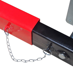 vidaXL Cross Beam for Jack 2 Ton Red