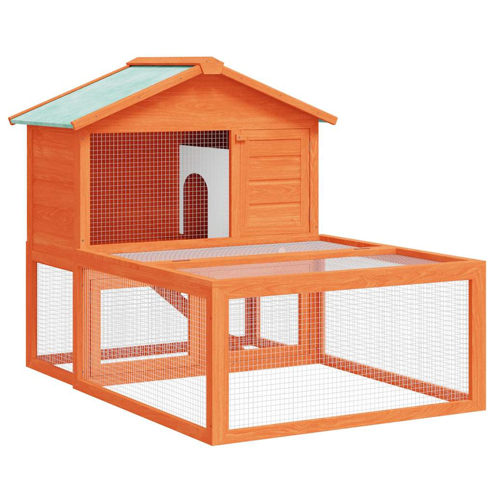 vidaXL Small Animal/Rabbit Hutch Wood