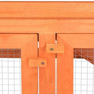 vidaXL Small Animal/Rabbit Hutch Wood