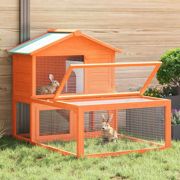 vidaXL Small Animal/Rabbit Hutch Wood