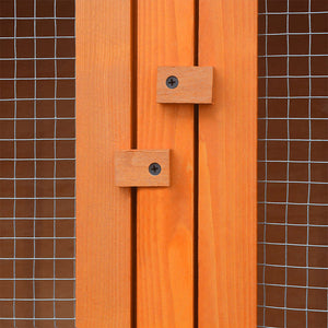 vidaXL Small Animal/Rabbit Hutch 6 Boxes Wood