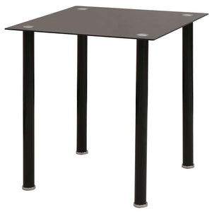 vidaXL 5-Piece Dining Set Dining Table with Chairs Black
