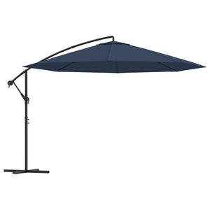 vidaXL Cantilever Parasol 3.5 m Blue