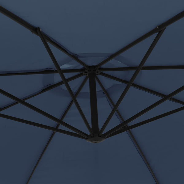 vidaXL Cantilever Parasol 3.5 m Blue