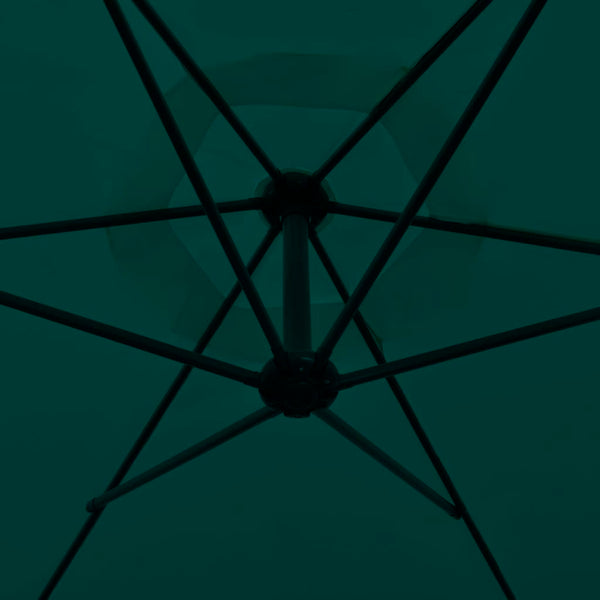 vidaXL Cantilever Parasol 3 m Green