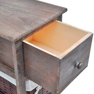 vidaXL Nightstands 2 pcs. Wood Brown