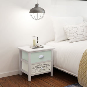 vidaXL Nightstands 2 pcs. French Style Wood