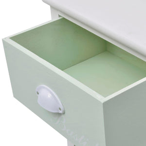 vidaXL French Style Side Cabinet with 3 Drawers Wood