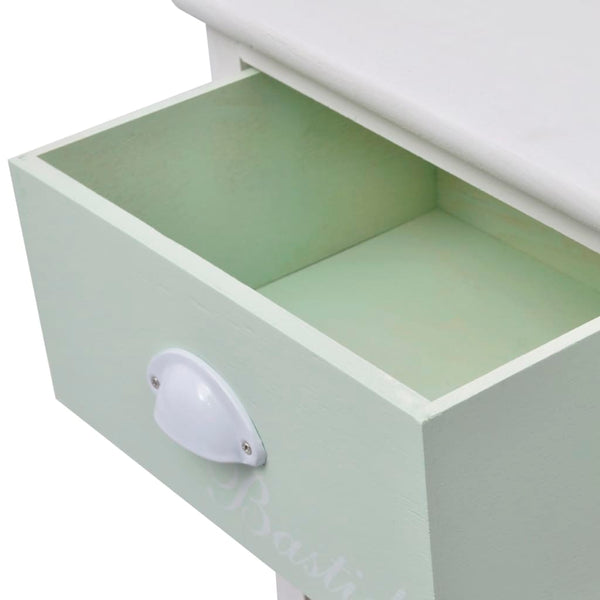 vidaXL Side Cabinet with 4 Drawers French Style Wood