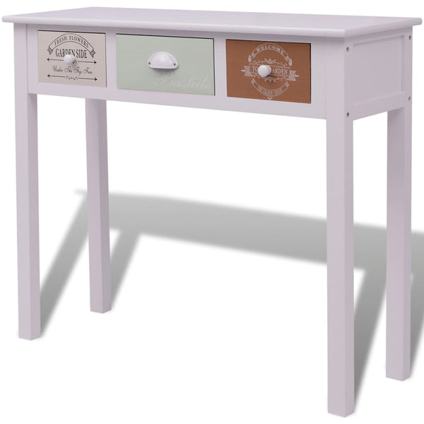 vidaXL French-Style Console Table Wood