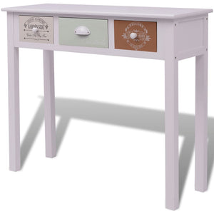 vidaXL French-Style Console Table Wood