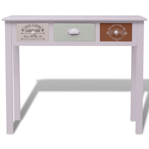 vidaXL French-Style Console Table Wood