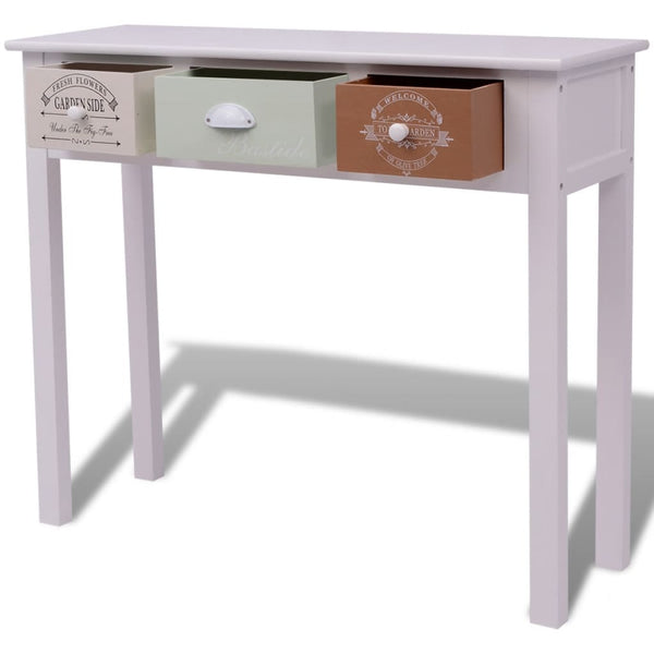 vidaXL French-Style Console Table Wood