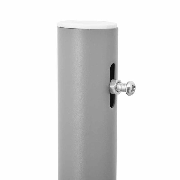 vidaXL Retractable Side Awning Black 160x600 cm