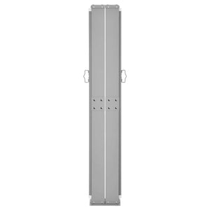 vidaXL Retractable Side Awning Black 160x600 cm