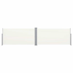 vidaXL Retractable Side Awning 160x600 cm Cream