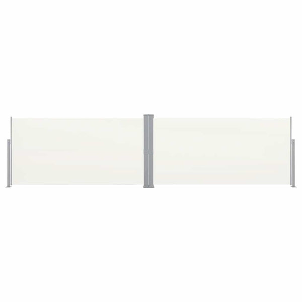 vidaXL Retractable Side Awning 160x600 cm Cream