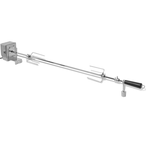 Grill Rotisserie Spieß mit Motor, 1200mm