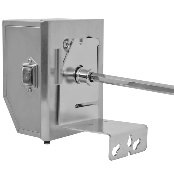 Grill Rotisserie Spieß mit Motor, 1200mm