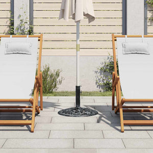 vidaXL Parasol Base Cast Iron 12 kg 48 cm