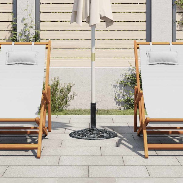 vidaXL Parasol Base Cast Iron 12 kg 48 cm