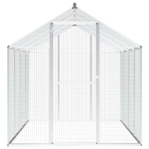 vidaXL Outdoor Aviary Aluminum 178x242x192 cm