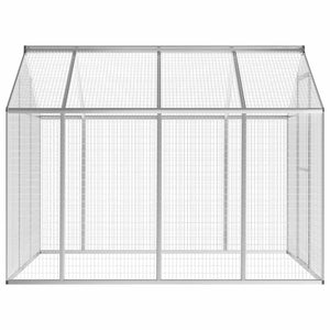 vidaXL Outdoor Aviary Aluminum 178x242x192 cm