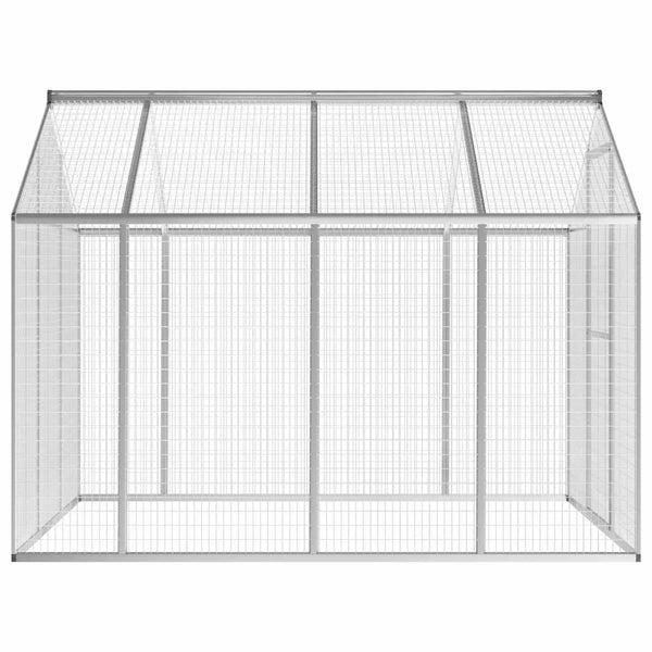 vidaXL Outdoor Aviary Aluminum 178x242x192 cm