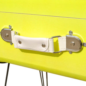 vidaXL Side Table 49.5x36x60 cm Yellow
