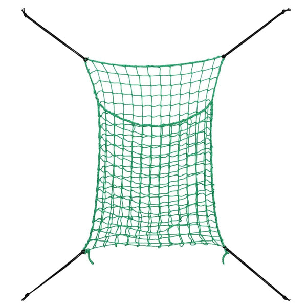 vidaXL Hay Nets 2 pcs Rectangular 0.9x1.5 m PP