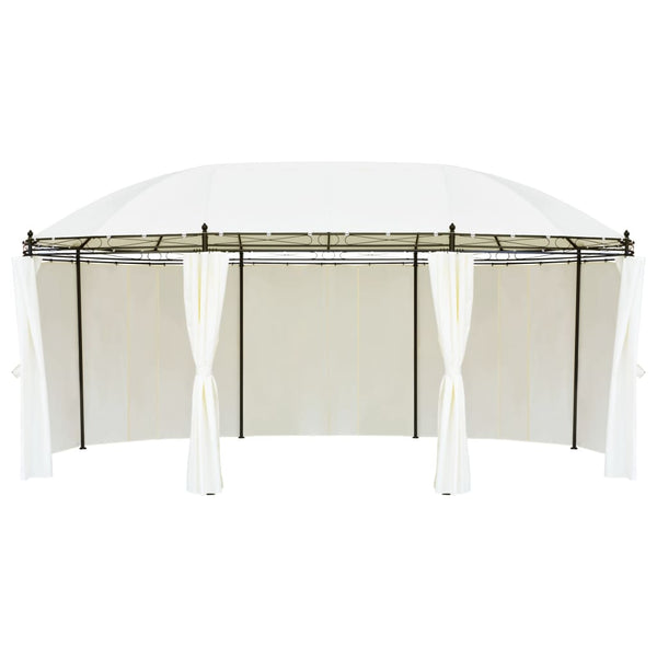 vidaXL Garden Gazebo Cream White 530x350x265 cm