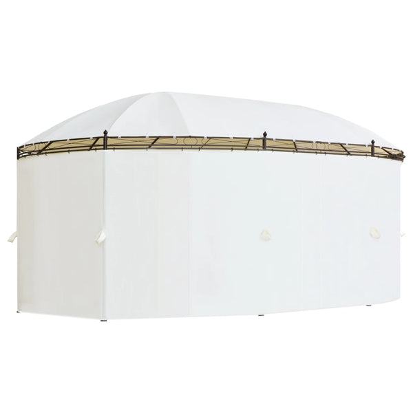 vidaXL Garden Gazebo Cream White 530x350x265 cm